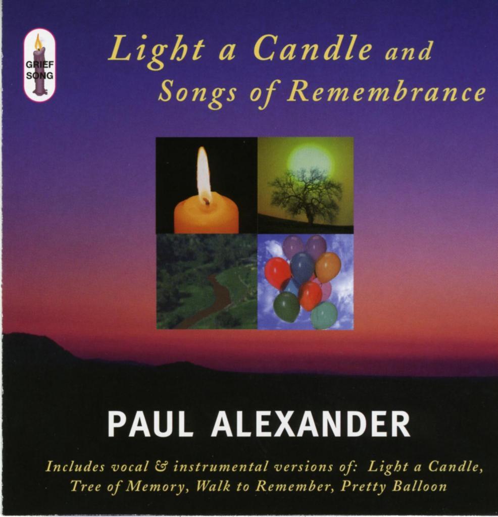Light A Candle And Songs of Remembrance CD The Grief Toolbox
